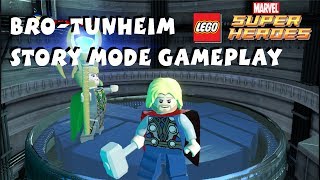 BroTunheim Story Mode Gameplay  Lego Marvel Super Heroes [upl. by Butterworth]