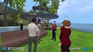 ENGAGE  Professional Metaverse Platform [upl. by Annaer]