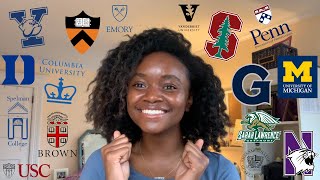 College Decision Reactions Stanford Yale Columbia Princeton Brown and MORE2020 ♡ 2021 ivies [upl. by Pat126]