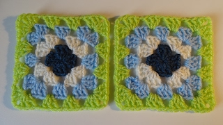 Traditionele Granny Square haken [upl. by Letrice]