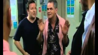 EXTRAS Bloopers Ricky Gervais Yuma Yuma Yuma [upl. by Aicenad]