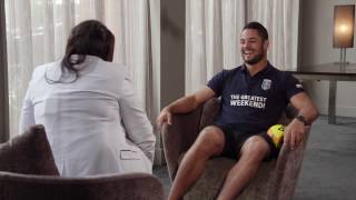 Jarryd Hayne Interview [upl. by Sucirdor663]