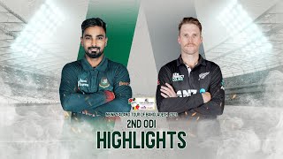 Bangladesh vs New Zealand Highlights  2nd ODI  New Zealand tour of Bangladesh 2023 [upl. by Fredek875]