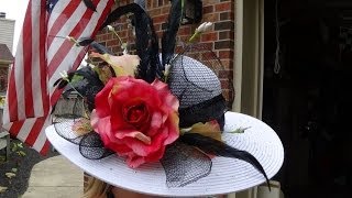 DIY Kentucky Derby Hat [upl. by Eetnahs947]