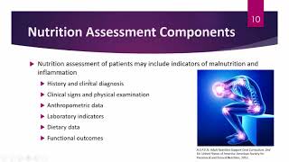 Nutrition Screening and Assessment Readiness Lecture 010918 [upl. by Colin]