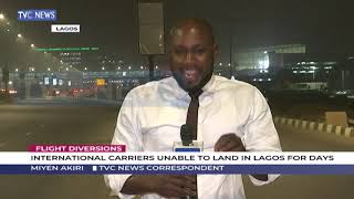 International carriers unable to land in Lagos for days [upl. by Eyahs899]