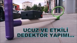 UCUZ BASİT VE ETKİLİ BİR METAL DEDEKTÖRÜ NASIL YAPILIR HOW TO MAKE EFFECTIVE METAL DETECTOR [upl. by Hnilym]