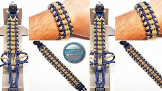 How to Make Paracord Bracelet Hattori World of Paracord Tutorial DIY [upl. by Joceline813]