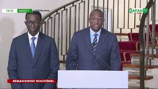 REMANIEMENT MINISTÉRIEL AU SENEGAL [upl. by Robinett]