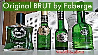 Original BRUT Aftershave by Faberge [upl. by Nnyllaf]