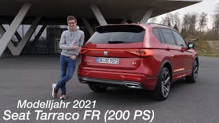 2021 Seat Tarraco FR 20 TDI 200 PS 7GangDSG 4Drive Langzeittest 4K  Autophorie [upl. by Ylek]