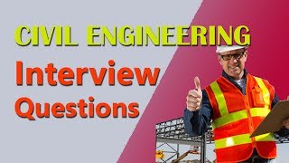 Civil Engineering Interview Questions with answers [upl. by Azeria]