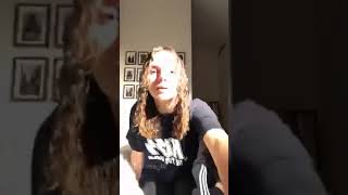 Dafne Keen instagram live 151020  X23 [upl. by Helbonnah]