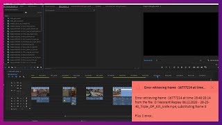 How To Fix The Error Retrieving Frame in Adobe Premiere Pro [upl. by Cumings736]