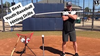 THE 7 BEST YOUTH BASEBALL HITTING DRILLS [upl. by Maccarthy401]