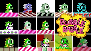 Bubble Bobble  Versions Comparison HD 60 FPS [upl. by Aduh]