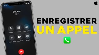 COMMENT ENREGISTRER UN APPEL SUR IPHONE  TUTO [upl. by Demetra302]