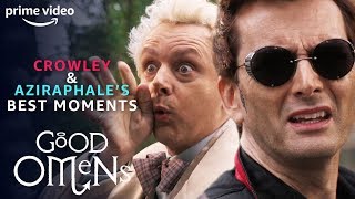 Crowley and Aziraphales Best Moments  Good Omens  Prime Video [upl. by Anglim]