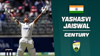 Jaiswal announces himself with brilliant Perth century  Australia v India 202425 [upl. by Mullac]