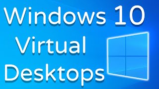 Windows 10 Virtual Desktops amp Why YOU Should Be Using Them [upl. by Nnaycart782]