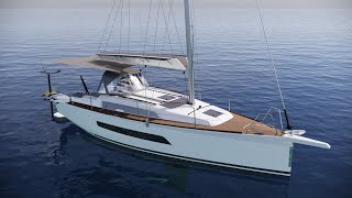 DUFOUR 32  NEW SAILING YACHT  DUFOUR YACHTS [upl. by Repip]