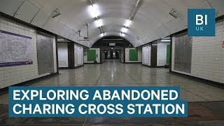 Inside The Abandoned Part Of Londons Charing Cross Underground Station [upl. by Drud728]