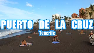 Puerto De la Cruz Tenerife Spain 🇪🇸 4K Walking Tour [upl. by Aletta]