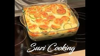 Gratin de courgettes facile et rapide  Easy and quick zucchini Gratin [upl. by Inaleon]