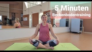 5 Minuten Beckenbodentraining [upl. by Domonic]