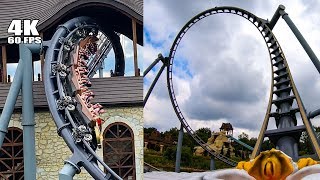 BEST Roller Coaster in Poland Lech Coaster Legendia MultiAngle 4K POV Onride [upl. by Pasquale681]