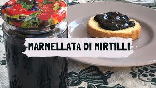 Come fare la marmellata di mirtilli in 30 minuti e con poco zucchero 😋 [upl. by Sadnak]