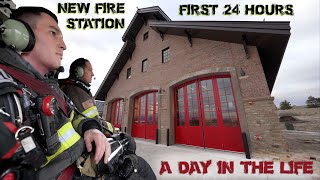 First 24 Hours in a New Fire Station  A Day in the Life [upl. by Jaquenette]