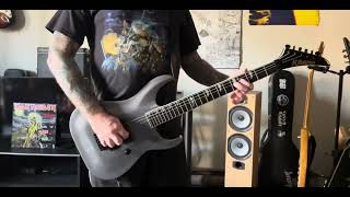 Iron Maiden  Wrathchild guitar [upl. by Bell]