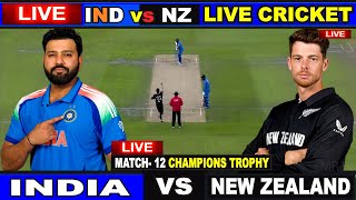 🔴Last 3 Over INDIA vs New Zealand LIVE [upl. by Carbrey]