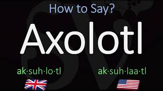 How to Pronounce Axolotl CORRECTLY Meaning amp Pronunciation [upl. by Avilys]