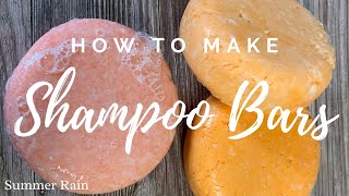 How To Make A Shampoo Bar includes recipe [upl. by Aihcela]