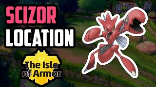 How to Catch Scizor  Pokemon Sword amp Shield DLC [upl. by Charlot981]