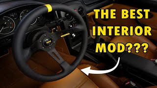 How To Install An Aftermarket Steering Wheel amp Hub  NA Miata [upl. by Ednargel236]