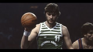 ARVYDAS SABONIS TOP 10 PLAYS OF HIS CAREER [upl. by Adiol]