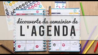 Notre Agenda  comment utiliser le semainier [upl. by Keyes565]