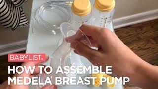 How to use the Medela Pump in Style Breast Pump  Babylist [upl. by Ydroj]