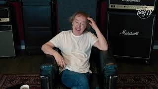 NEW 2020 ACDC INTERVIEW FULL I talk to Angus Young about the ACDC legacy guitars and PWR⚡️UP [upl. by Hammond]