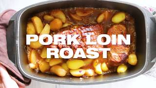 How to Cook a Boneless Pork Loin Roast [upl. by Arbmat]