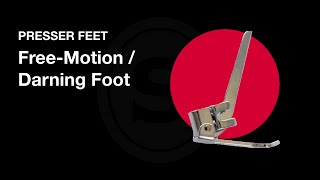 Singer FreeMotionDarning Presser Foot [upl. by Ycal739]