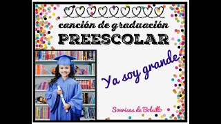 Canción para graduación preescolar [upl. by Yerhpmuh]