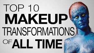 Top 10 Makeup Transformations of All Time [upl. by Enihpesoj827]