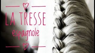 🦄 Comment faire une tresse espagnole pour crinière cheval TUTO 🎀 [upl. by Queri]