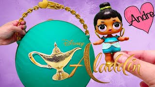 Bola Gigante de Aladdin DIY LOL Surprise  Andre abriendo muñecas y juguetes [upl. by Euqilegna358]