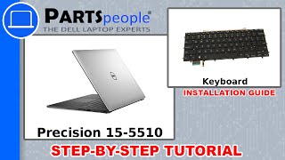 Dell Precision 155510 P56F001 Keyboard HowTo Video Tutorial [upl. by Eveam358]