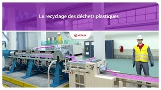 Le recyclage des déchets plastiques  Veolia [upl. by Annal905]